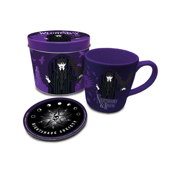 Kubek z podkładka Wednesday - Nightshades & Ravens