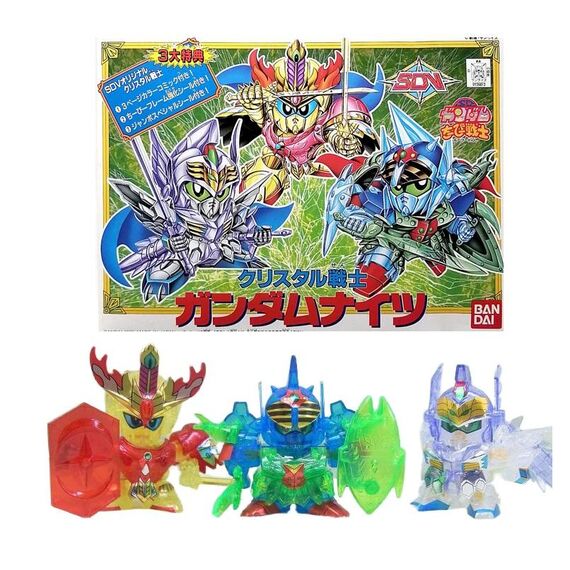 Model figurki Gundam - Crystal 1 Gundam Nights