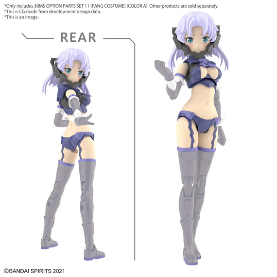 30MS - Option Parts Set 11 (Fang Costume) Color A- Zdjęcie 3