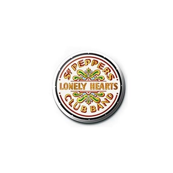 Przypinka The Beatles - SGT Pepper Logo