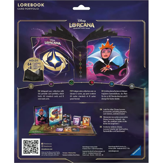 Album na karty Disney Lorcana - Evil Queen- Zdjęcie 2