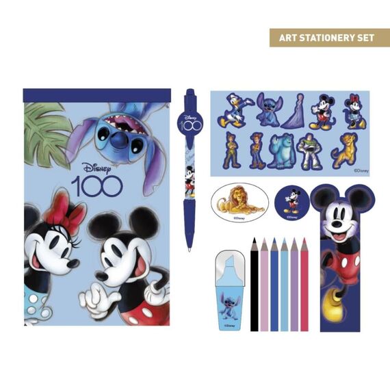 Zestaw przyborów Disney 100Years (12 elementów)- Zdjęcie 2