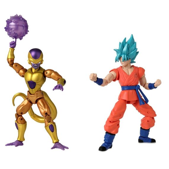 Zestaw figurek Dragon Ball Gold Freezer vs SS Blue Goku (Battle Pack Dragon Stars)- Zdjęcie 2