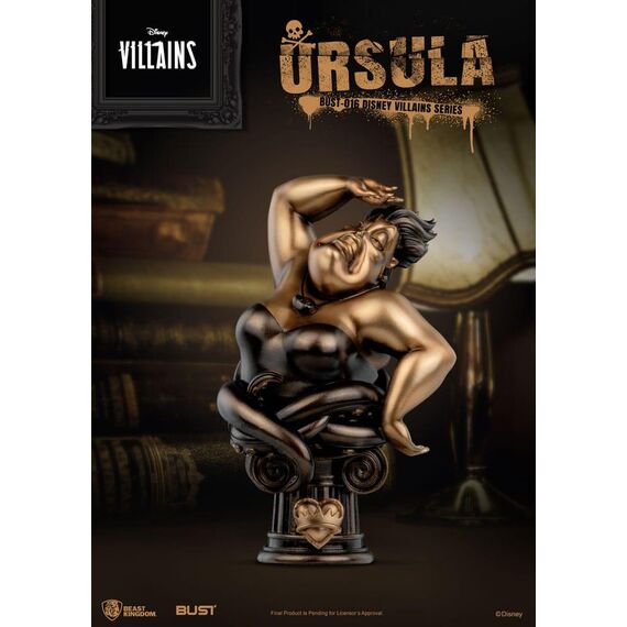 Popiersie Disney Villains - Ursula 16cm