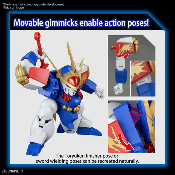 Model figurki HG - Ryujinmaru- Zdjęcie 4