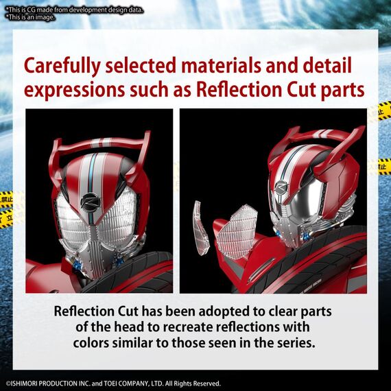 Model figurki Kamen Rider - Kamen Rider Drive Type Speed- Zdjęcie 3