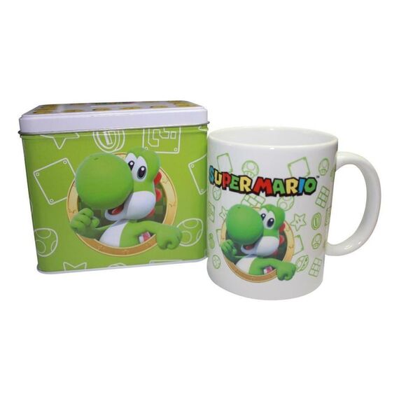 Zestaw kubek i skarbonka Nintendo - Yoshi