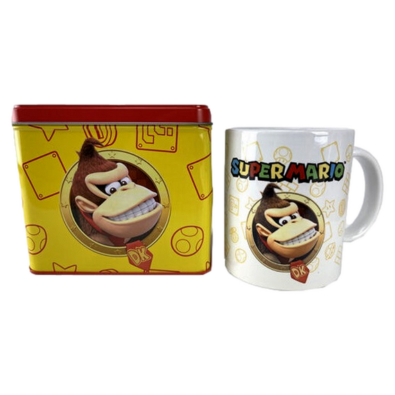 Zestaw kubek i skarbonka Nintendo - Donkey Kong