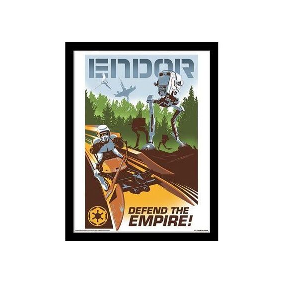 Plakat Star Wars - Endor 30x40cm