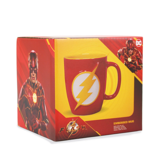 Kubek wytłaczany DC Comics - Flash (350ml)- Zdjęcie 3