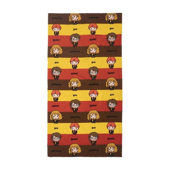 Ręcznik plażowy Harry Potter - Chibis 70x140cm