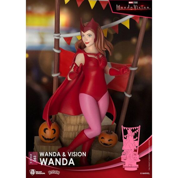 Figurka Marvel: WandaVision D-Stage - Wanda & Vision: Wanda- Zdjęcie 4