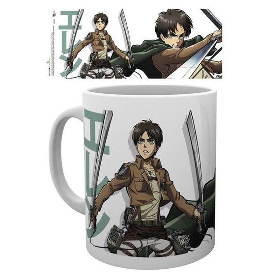 Kubek Attack on Titan S2 - Eren 300ml