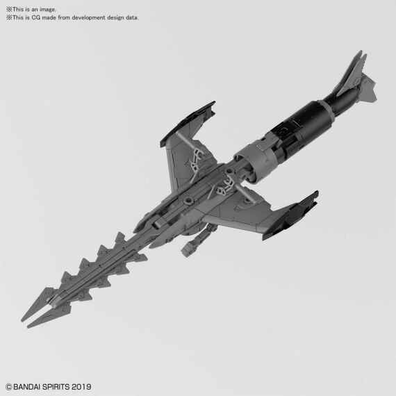 Model do składania 30MM 1/144 - Extended Armament Vehicle (Submarine Gray)- Zdjęcie 2