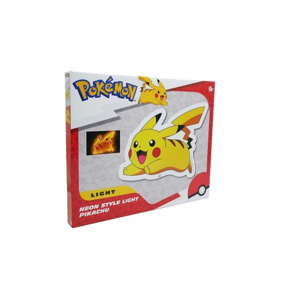 Lampka ścienna Pokemon - Pikachu 30cm- Zdjęcie 4