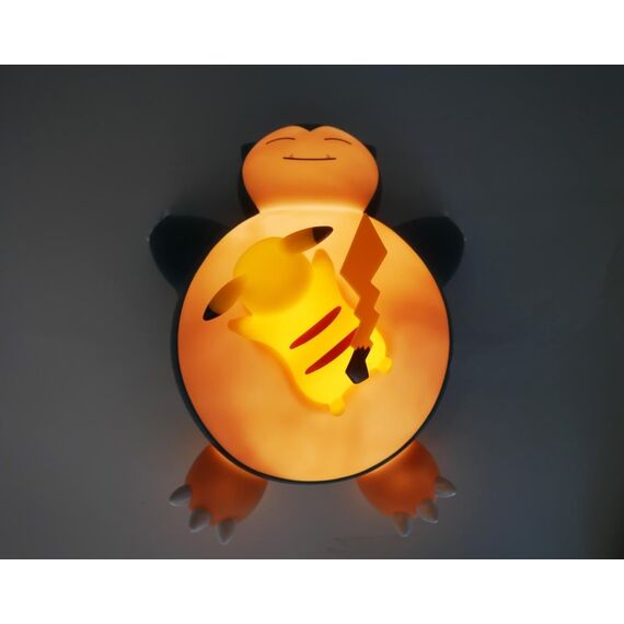 Lampka Pokemon - Snorlax & Pikachu 25cm- Zdjęcie 5