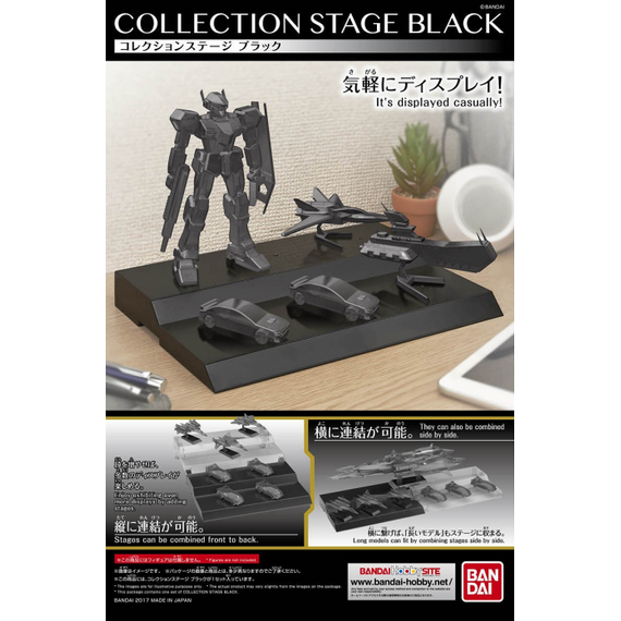 Podstawka do modeli Gundam - Collection Stage Black