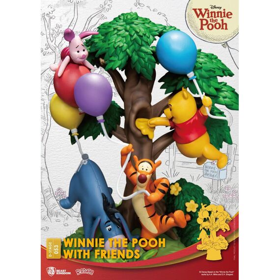 Diorama Disney D-Stage - Winnie with Friends- Zdjęcie 4