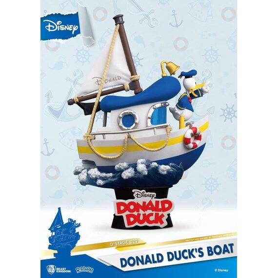 Diorama Disney D-Stage - Donald Duck's Boat