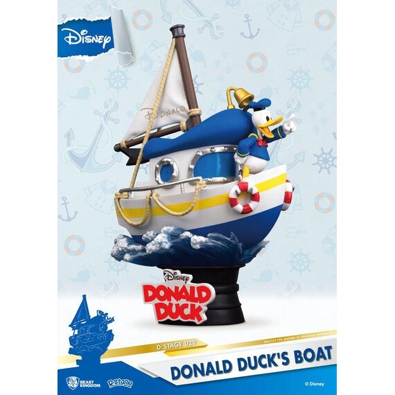 Diorama Disney D-Stage - Donald Duck's Boat- Zdjęcie 2