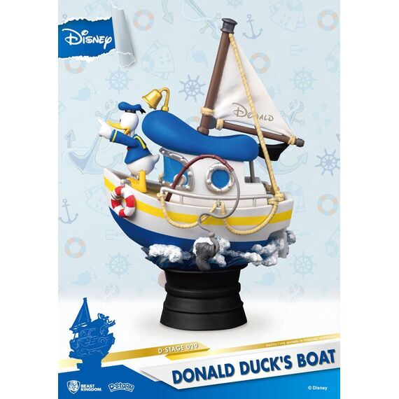 Diorama Disney D-Stage - Donald Duck's Boat- Zdjęcie 3