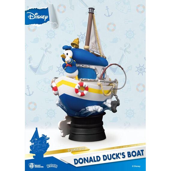 Diorama Disney D-Stage - Donald Duck's Boat- Zdjęcie 4
