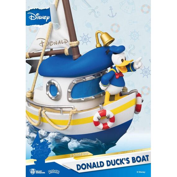 Diorama Disney D-Stage - Donald Duck's Boat- Zdjęcie 5