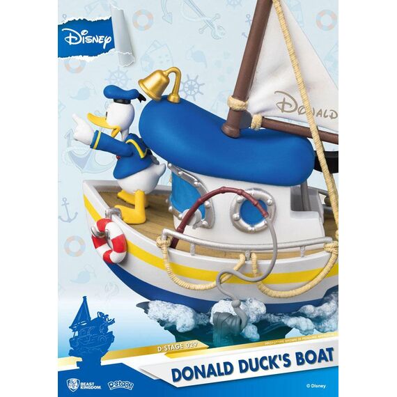 Diorama Disney D-Stage - Donald Duck's Boat- Zdjęcie 6
