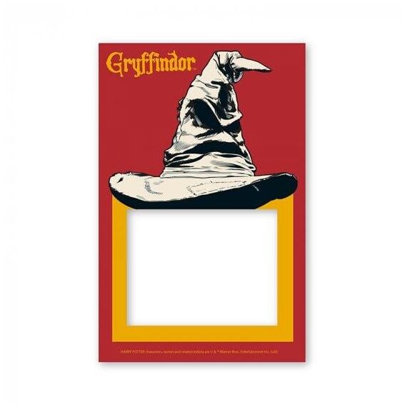 Magnes ramka na zdjęcia 7.5x7.5cm Harry Potter - Gryffindor