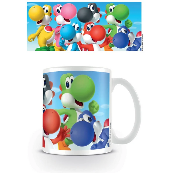 Kubek Super Mario - Super Mario, Yoshi 300ml