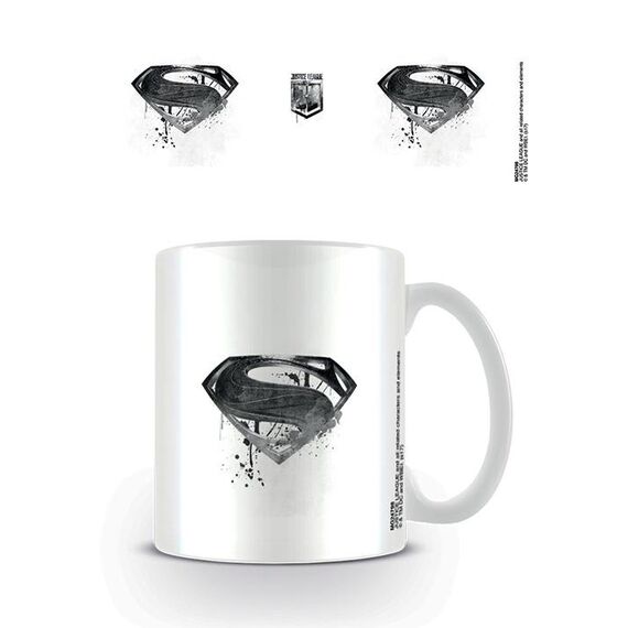 Kubek Justice League - Superrman Logo Drip 300ml- Zdjęcie 2
