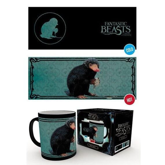 Kubek zmieniający kolor Fantastyczne Zwierzęta - Niffler 300ml- Zdjęcie 2