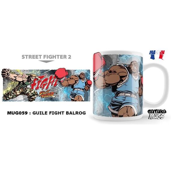 Kubek Street Fighter - Guile Fight Balrog- Zdjęcie 2