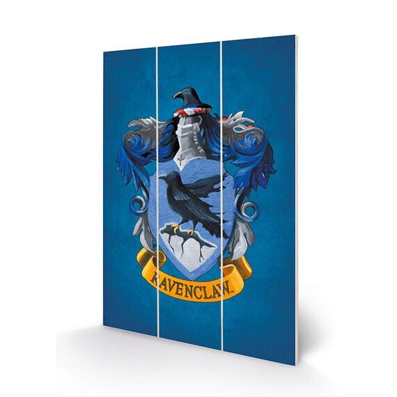 Nadruk na drewnie Harry Potter - Ravenclaw Crest Wood Print 20x29.5cm