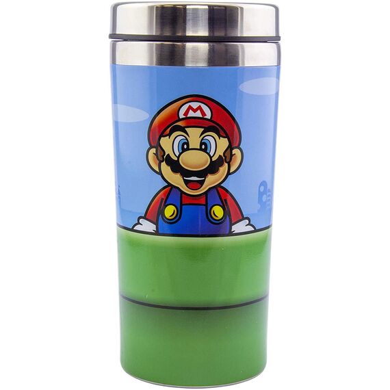 Metalowy kubek podróżny Super Mario - Warp Pipe 450ml- Zdjęcie 3