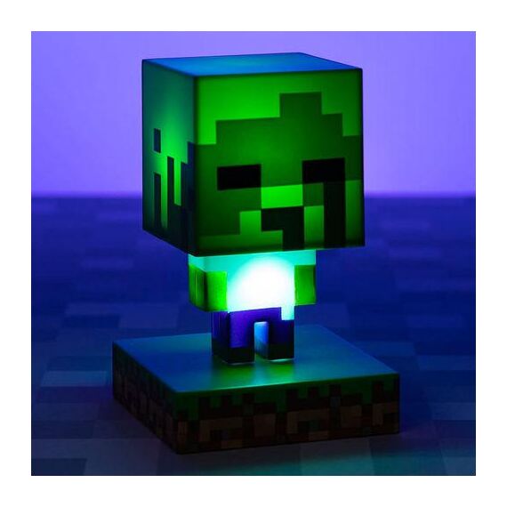 Lampka Minecraft - Zombie- Zdjęcie 2