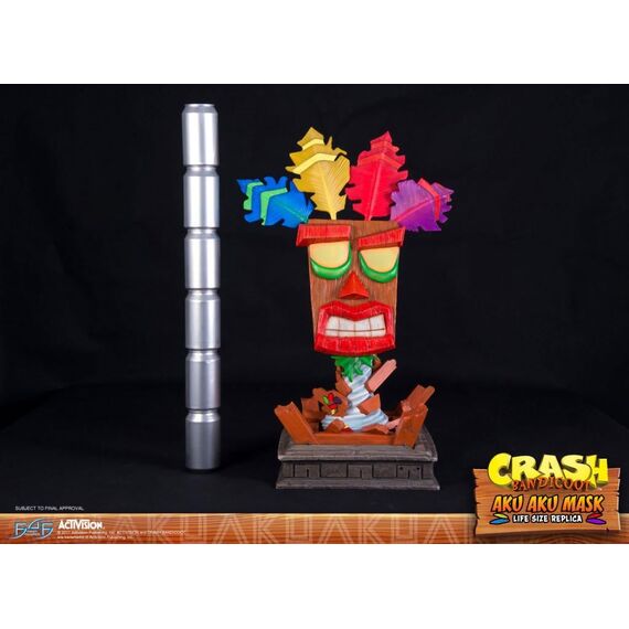 Maska Crash Bandicoot - Life Size Aku Aku Mask- Zdjęcie 2