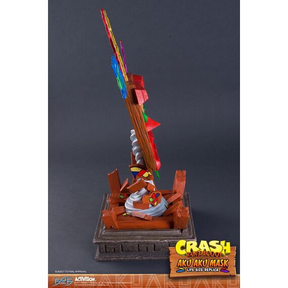 Maska Crash Bandicoot - Life Size Aku Aku Mask- Zdjęcie 4