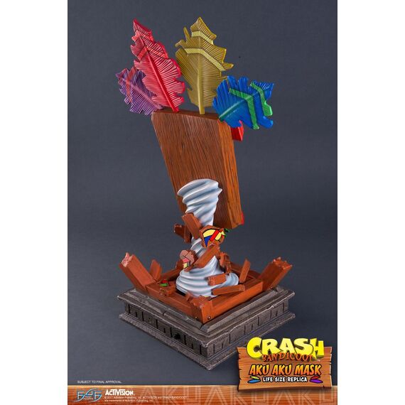 Maska Crash Bandicoot - Life Size Aku Aku Mask- Zdjęcie 5