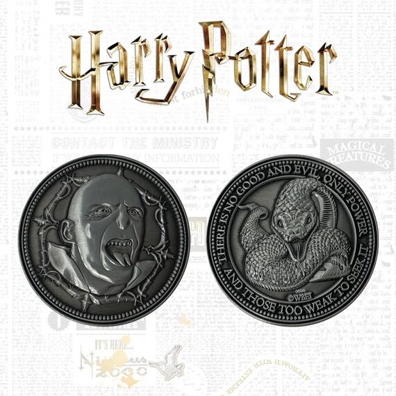 Moneta Harry Potter - Voldemort (Limited Edition Collection Coin)