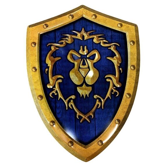 Ozdoba na ścianę World of Warcraft - Alliance Shield 25x35cm