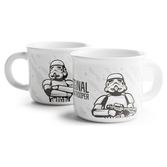 Zestaw 2 kubków do kawy Star Wars - Imperial Stormtrooper 100ml