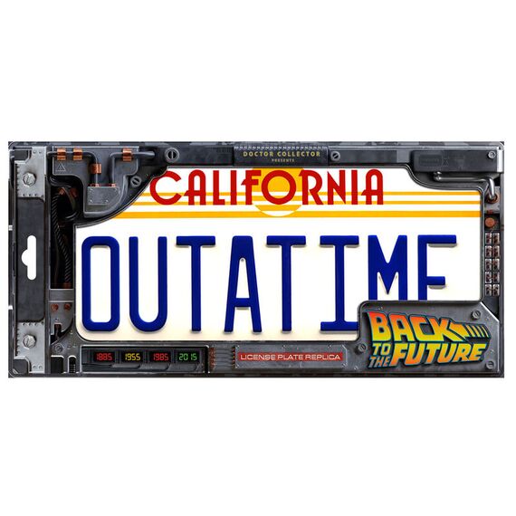 Replika tablicy rejestracyjnej Back to the Future 1/1 - Outatime- Zdjęcie 3