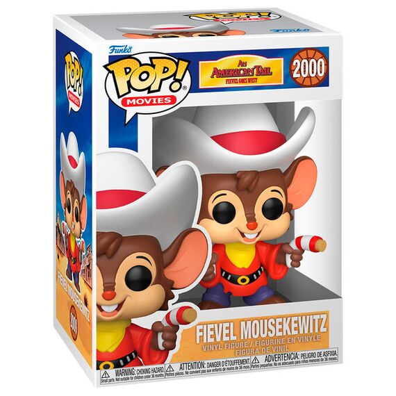 Figurka An American Tail Goes West POP! - Fievel Mousekewitz- Zdjęcie 2