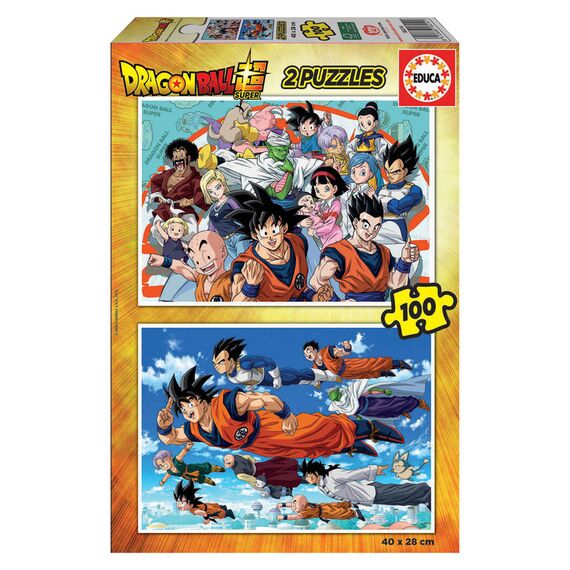 Puzzle Dragon Ball Super (2x 100 elementów)