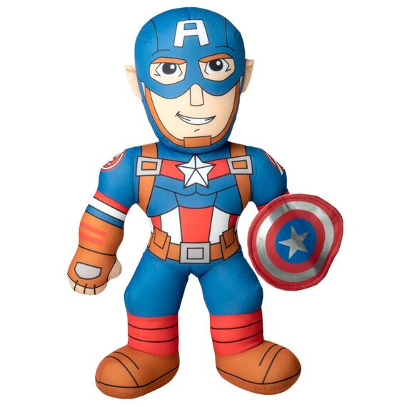 Pluszak z dżwiękiem Marvel - Kapitan Ameryka 38cm