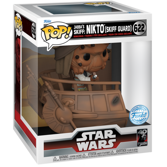 Figurka Star Wars POP! Deluxe - Nikto Skiff Guard Exclusive- Zdjęcie 2
