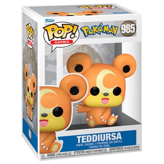 Figurka Pokemon POP! - Teddiursa- Zdjęcie 2