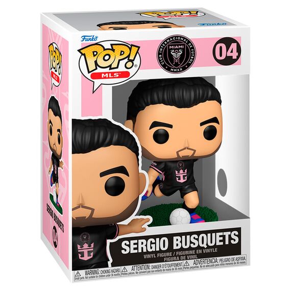 Figurka Funko POP! Inter Miami - Sergio Busquets- Zdjęcie 2