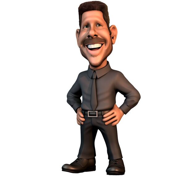 Figurka Atletico Madryt Minix - Cholo Simeone